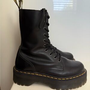 Dr. Martens Black Combat Boots